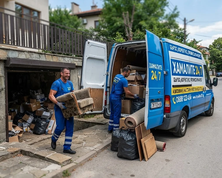 Почистване на мазета и тавани в София — Хамалите 24/7 онлайн ЕООД