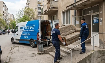 Изхвърляне на стари мебели в София — Хамалите 24/7 онлайн ЕООД