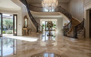 Restoring Marble Floors in Orange County Luxury Homes