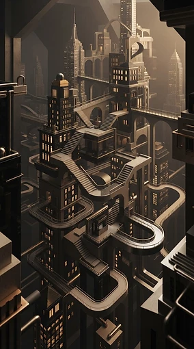 Infinite Urban Geometry
