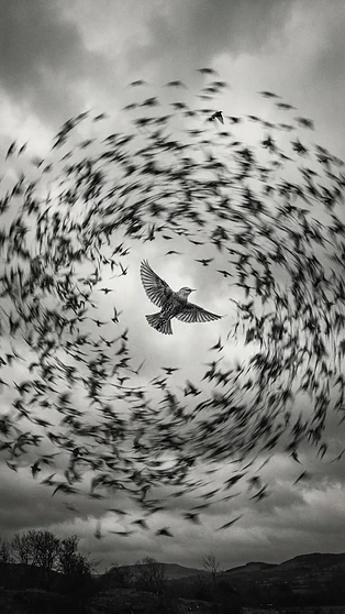 Ink Trails Skyward