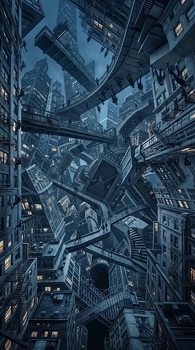 Infinite Urban Geometry