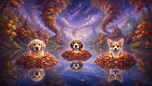 Autumnal Canine Dreams