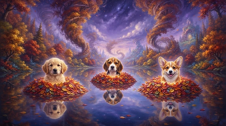 Autumnal Canine Dreams