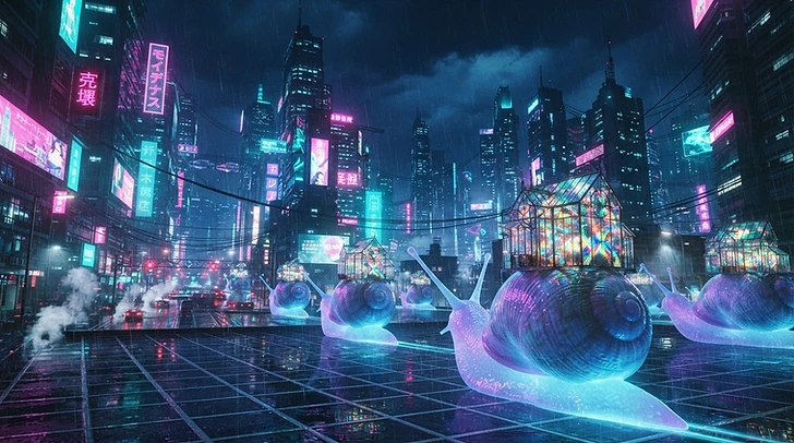 Neon Snail Pilgrimage