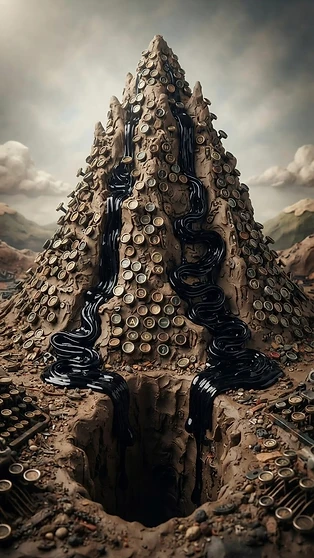 The Ink-Drenched Peak