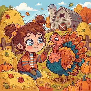Autumnal Barnyard Friends