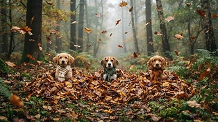 Autumn Puppy Parade