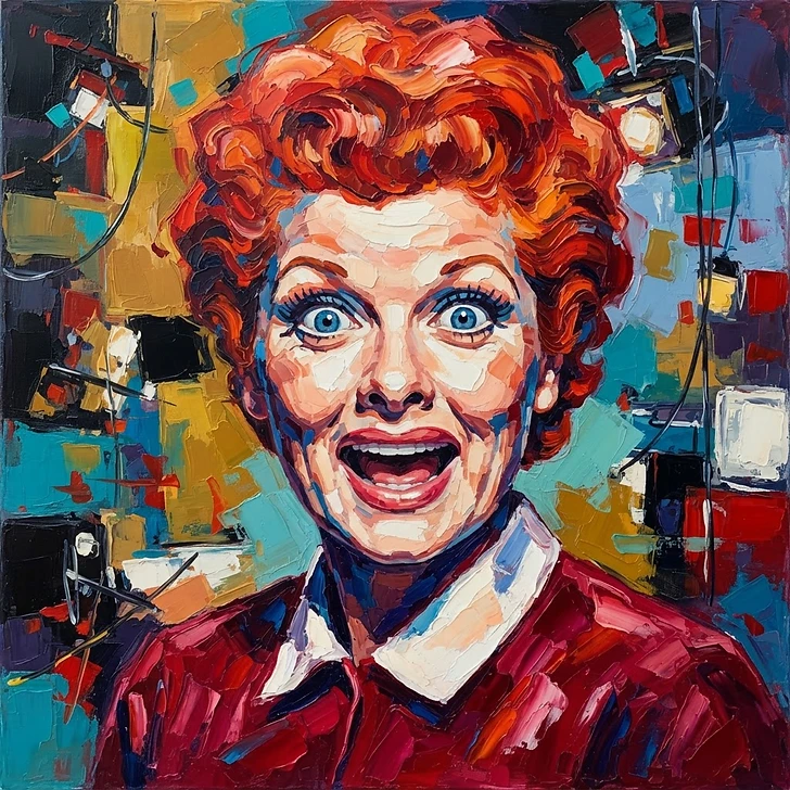 Fiery Comedy Icon