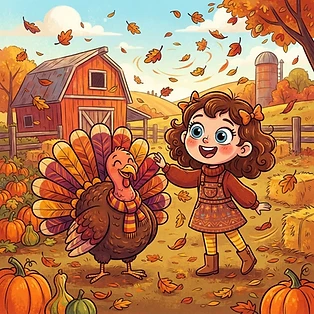 Autumnal Barnyard Friends
