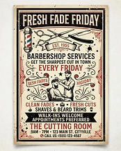 Fresh Fade Friday — 20% Off