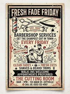 Fresh Fade Friday — 20% Off