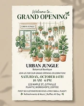 Grand Opening: Rooted Plant Boutique