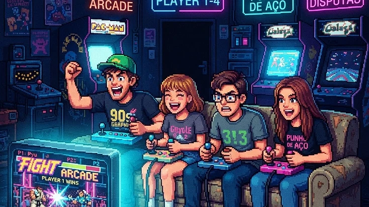 A Volta do Couch Multiplayer: O Charme Imbatível das Disputas Retrô