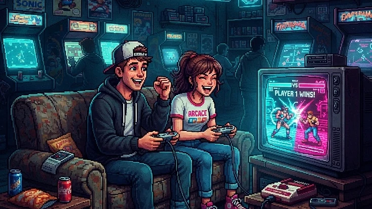 A Volta do Multiplayer de Sofá: Por Que as Disputas Retrô com Amigos São Insusperáveis