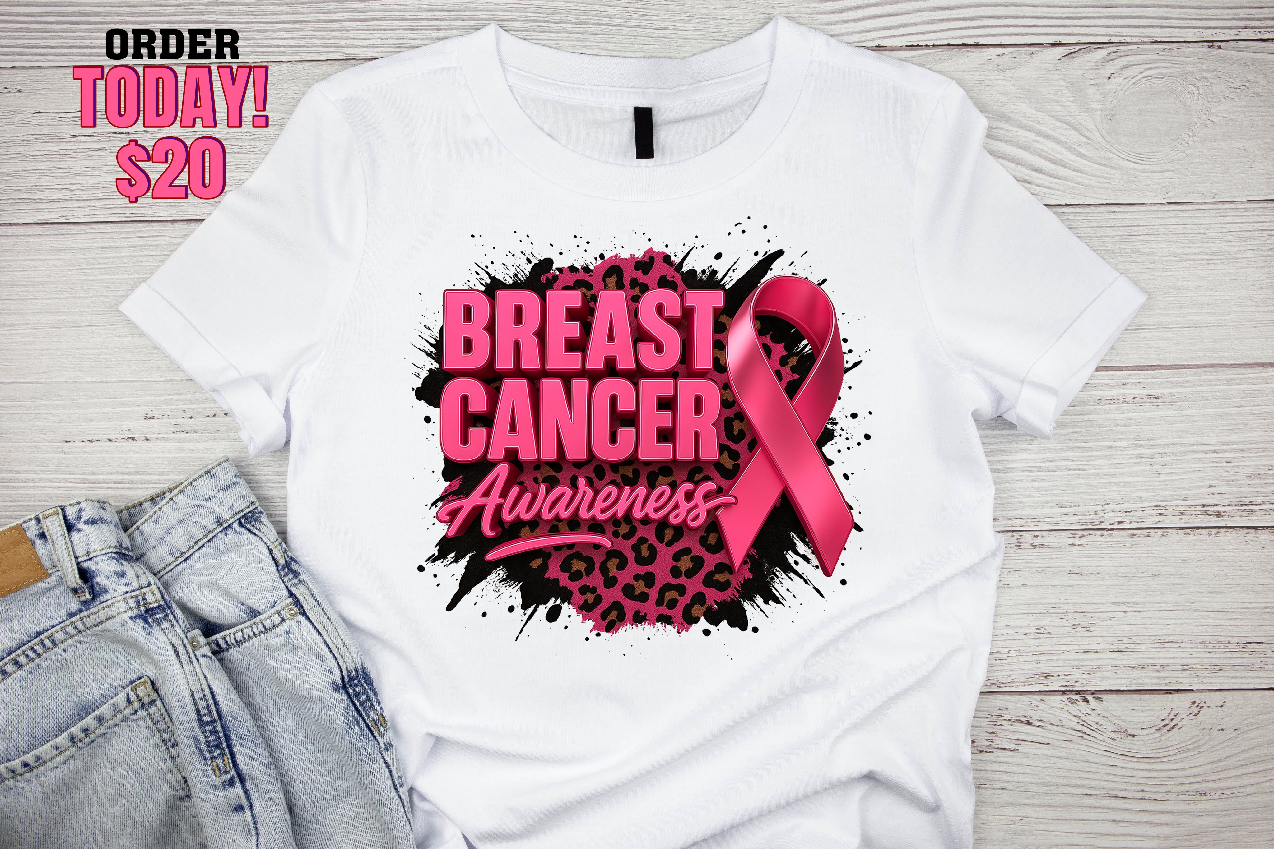Breast Cancer Awareness — Leopard Splatter