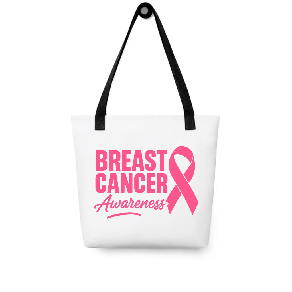 Breast Cancer Awareness Tote Bag