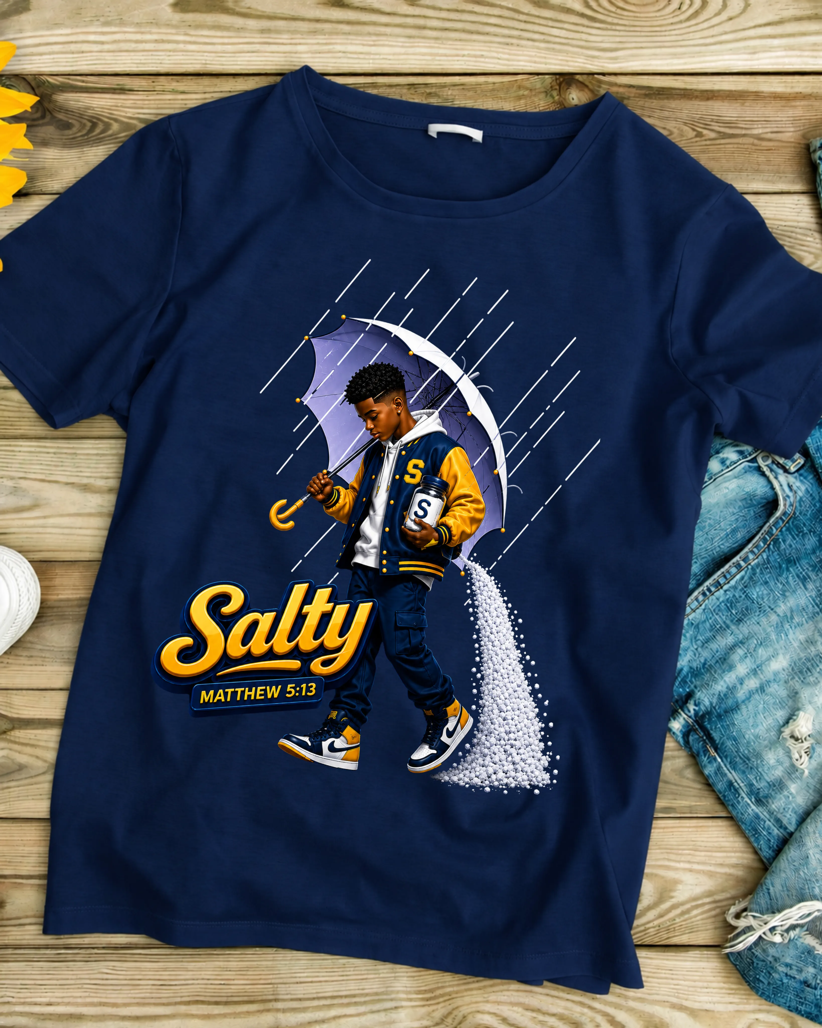 Be the Salt — Navy (Boy)