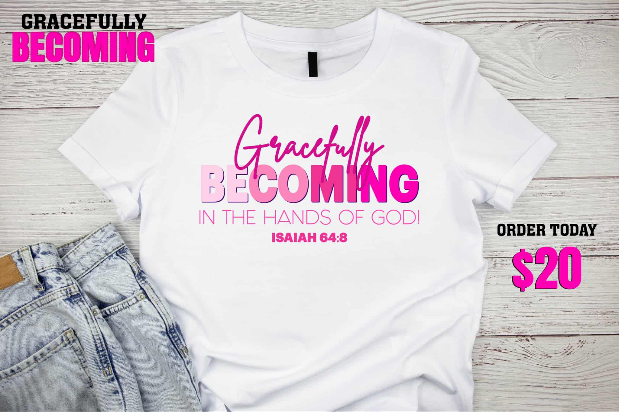 Gracefully Becoming — Pink