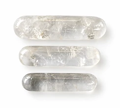 Brazilian Quartz & Lemurian Massage Wands