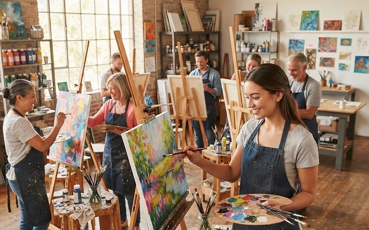 Adult Art Classes in Truro