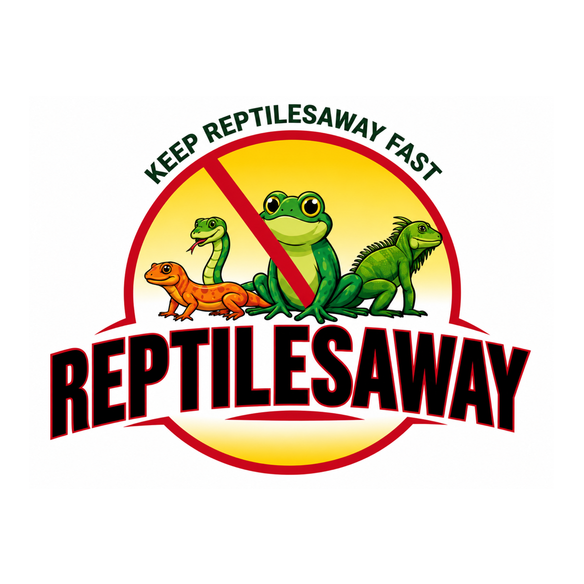 ReptilesAway logo badge