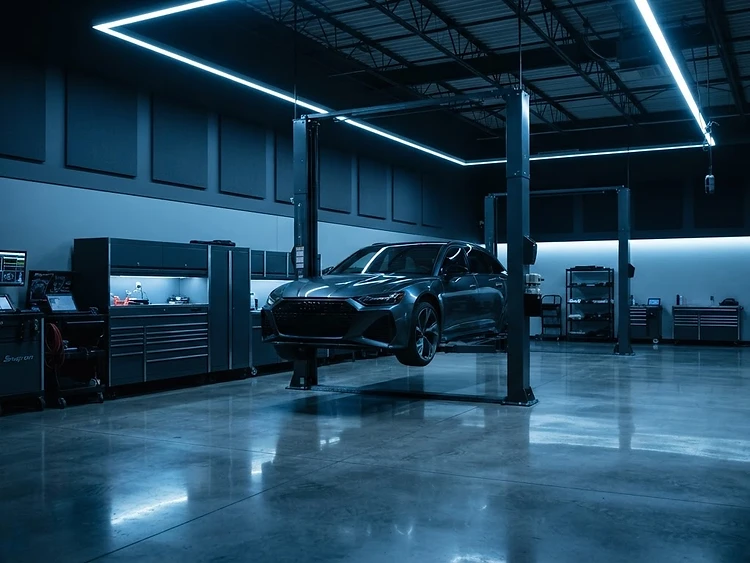 Jono's Vehicle Solutions workshop in Telford — vehicle diagnostics and auto electrical specialist