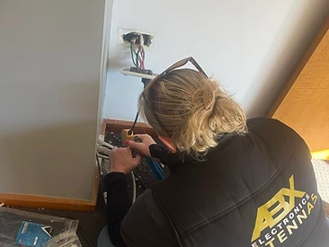 TV Point & Wall Plate Wiring - ABX Electronics Antennas gallery, Albury Wodonga