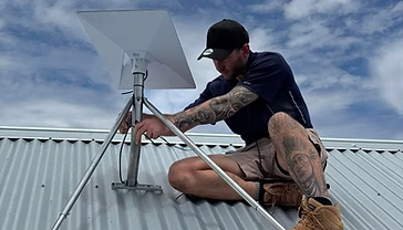 Starlink Installation - ABX Electronics Antennas Albury Wodonga