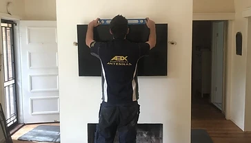 TV Wall Mounting - ABX Electronics Antennas Albury Wodonga