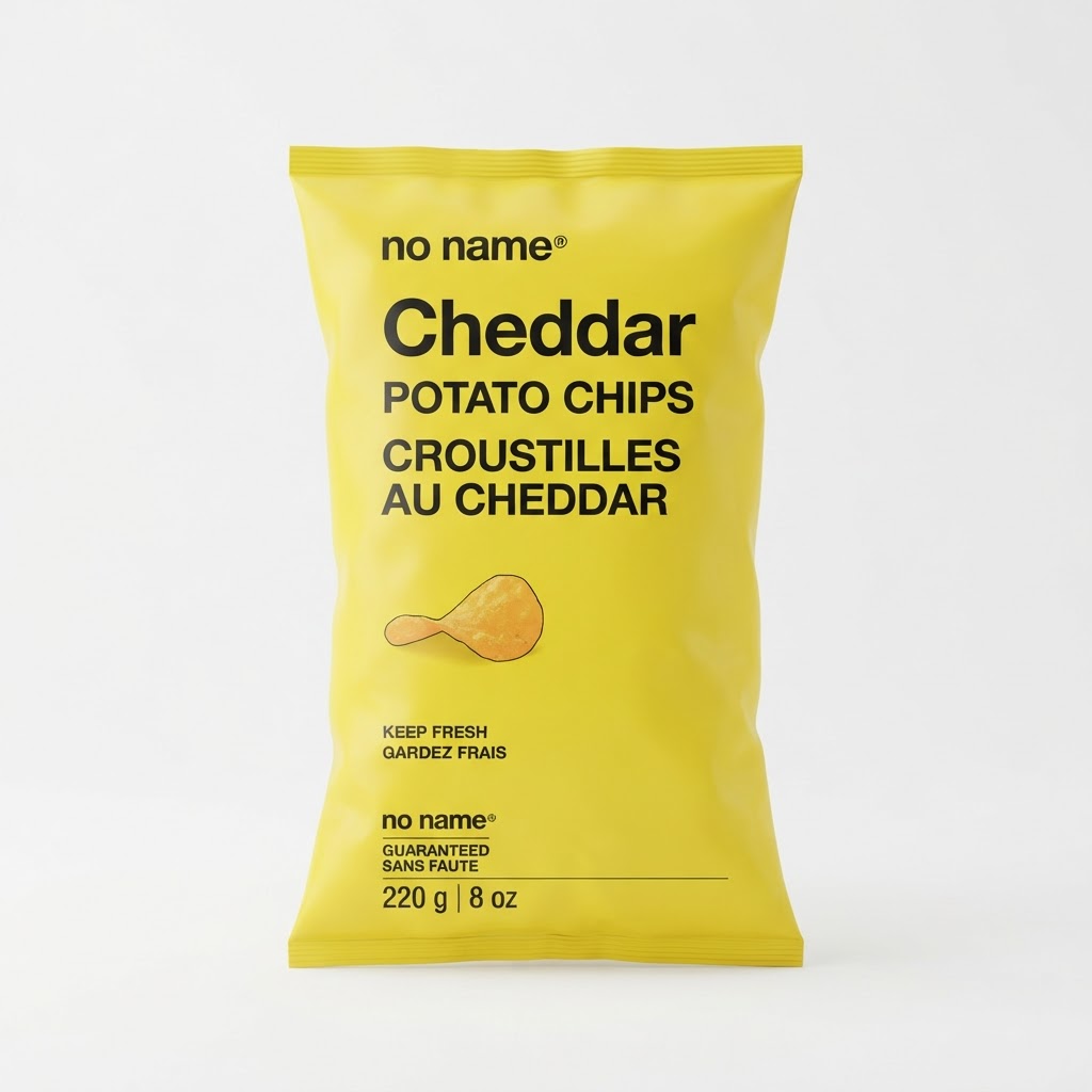 No Name Cheddar Potato Chips