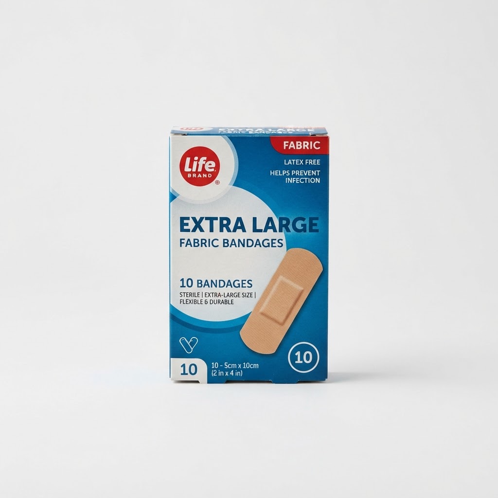 Life Brand Extra Large Fabric Bandage