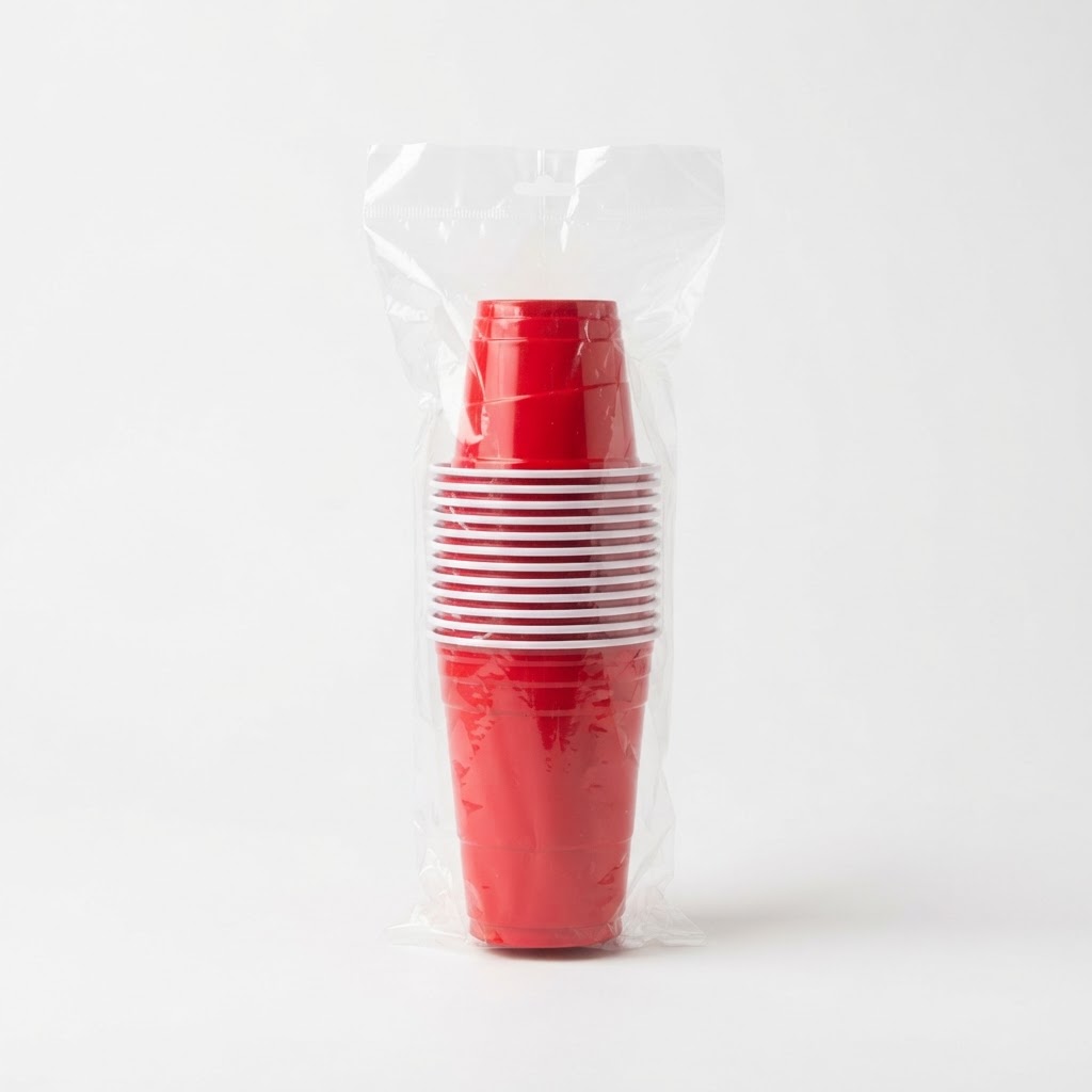 Red Disposable Cups