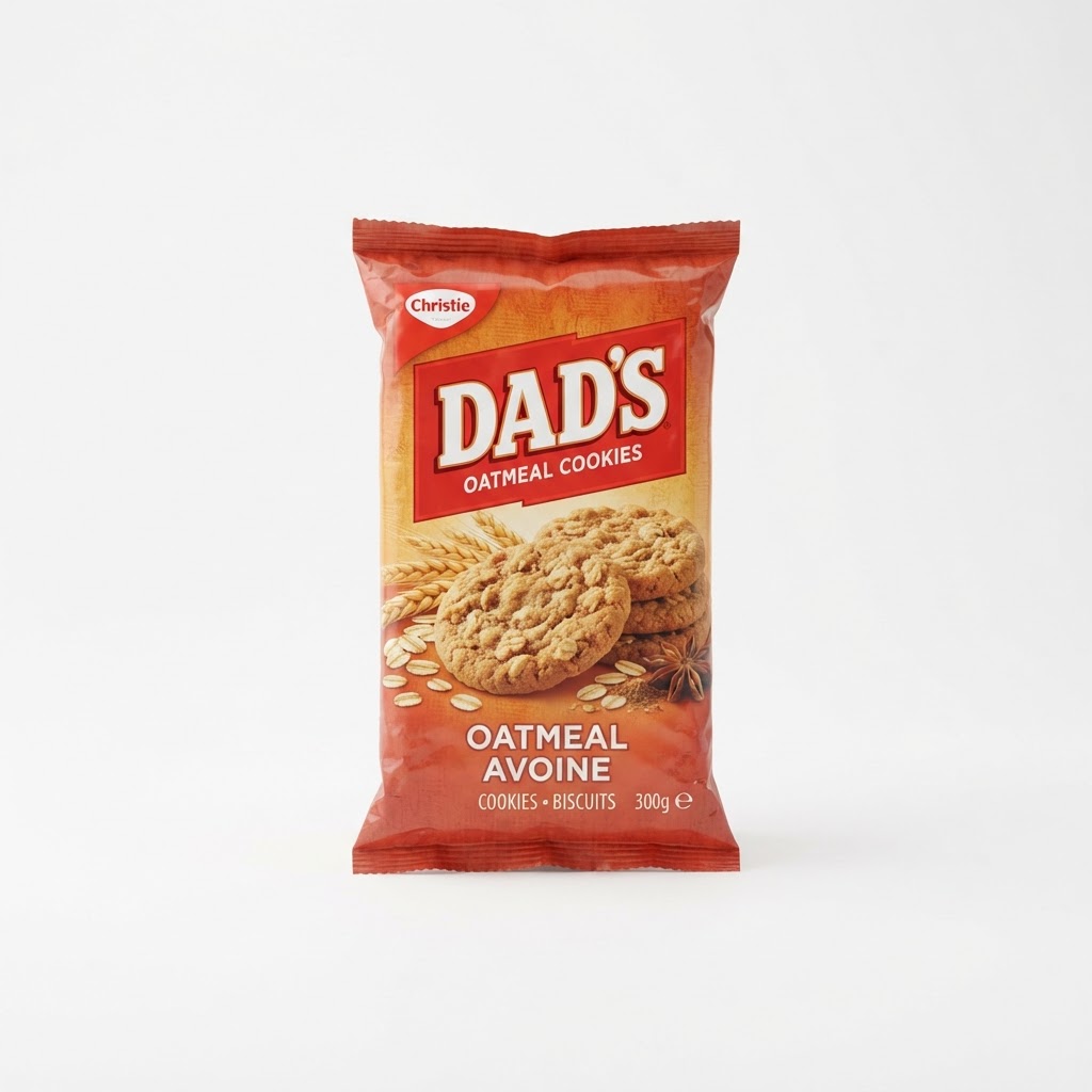 Christie Dad's Oatmeal Cookies