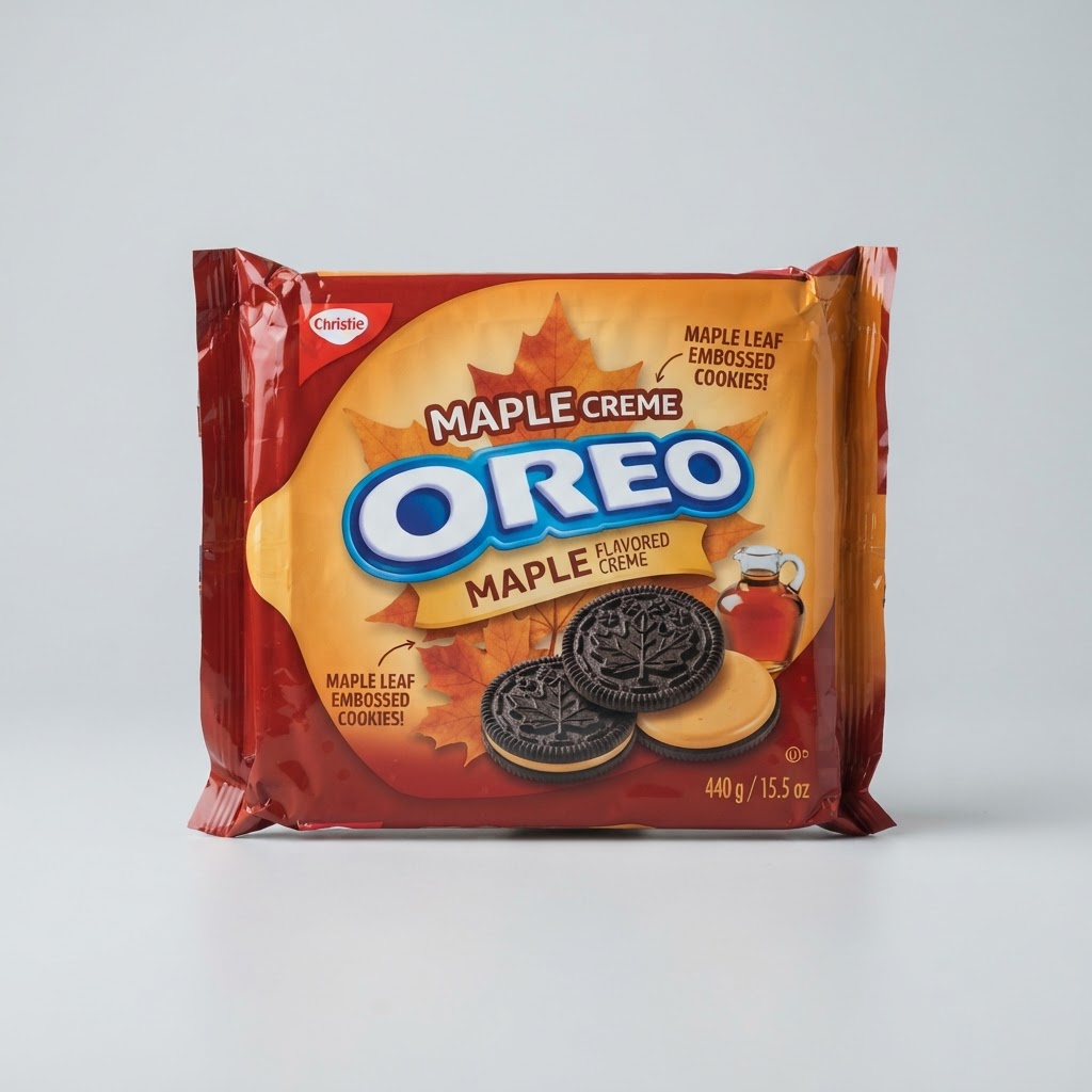 Oreo Maple Creme Sandwich Cookies