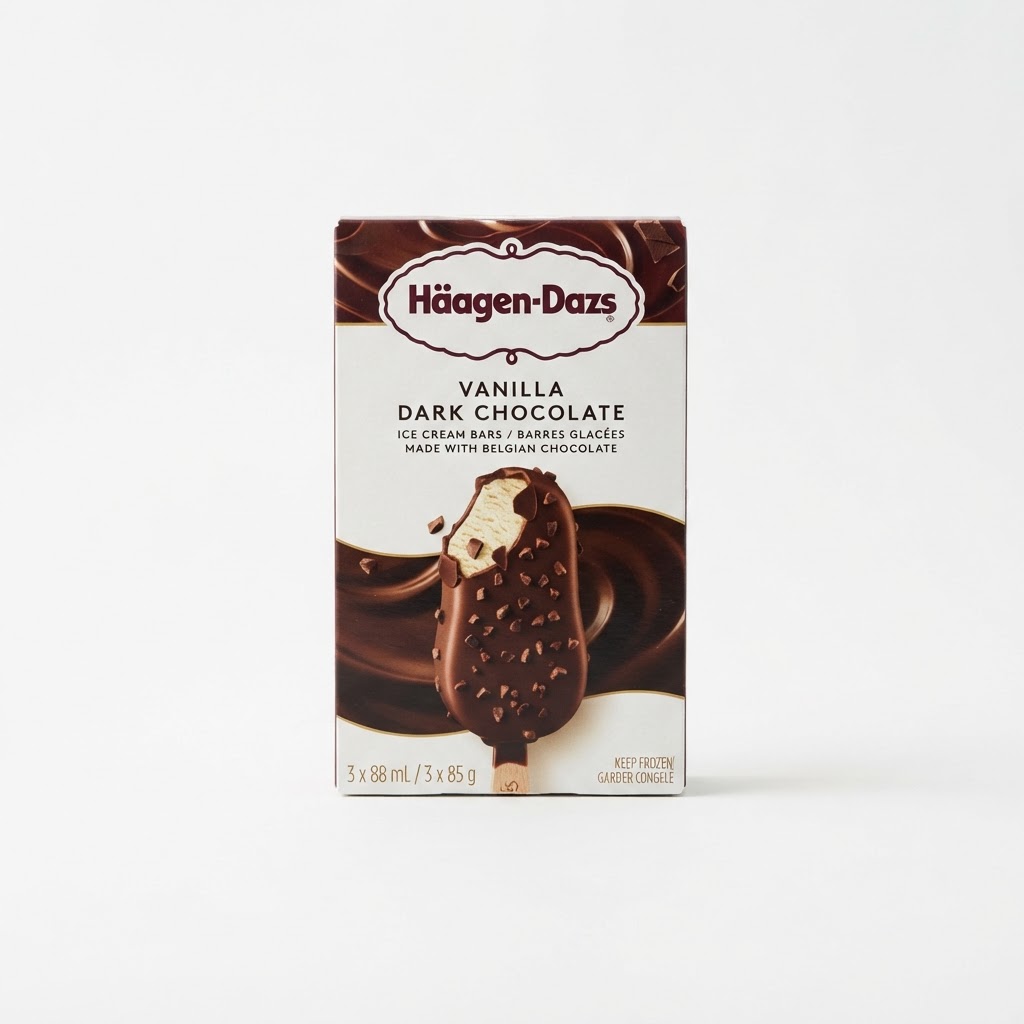 Häagen-Dazs Vanilla Dark Chocolate Ice Cream Bar