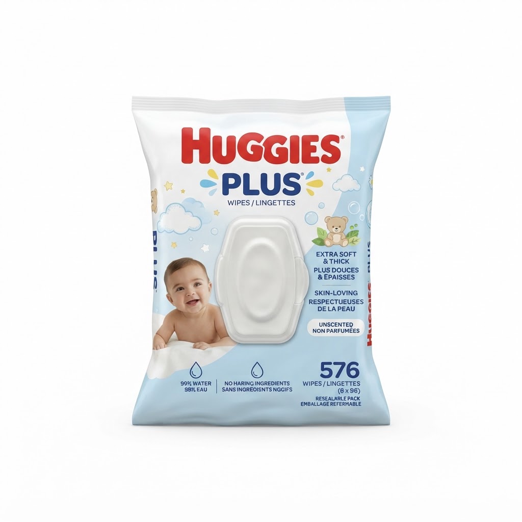 Huggies Plus Wipes
