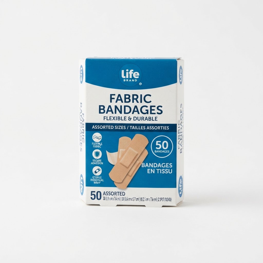 Life Brand Fabric Bandages