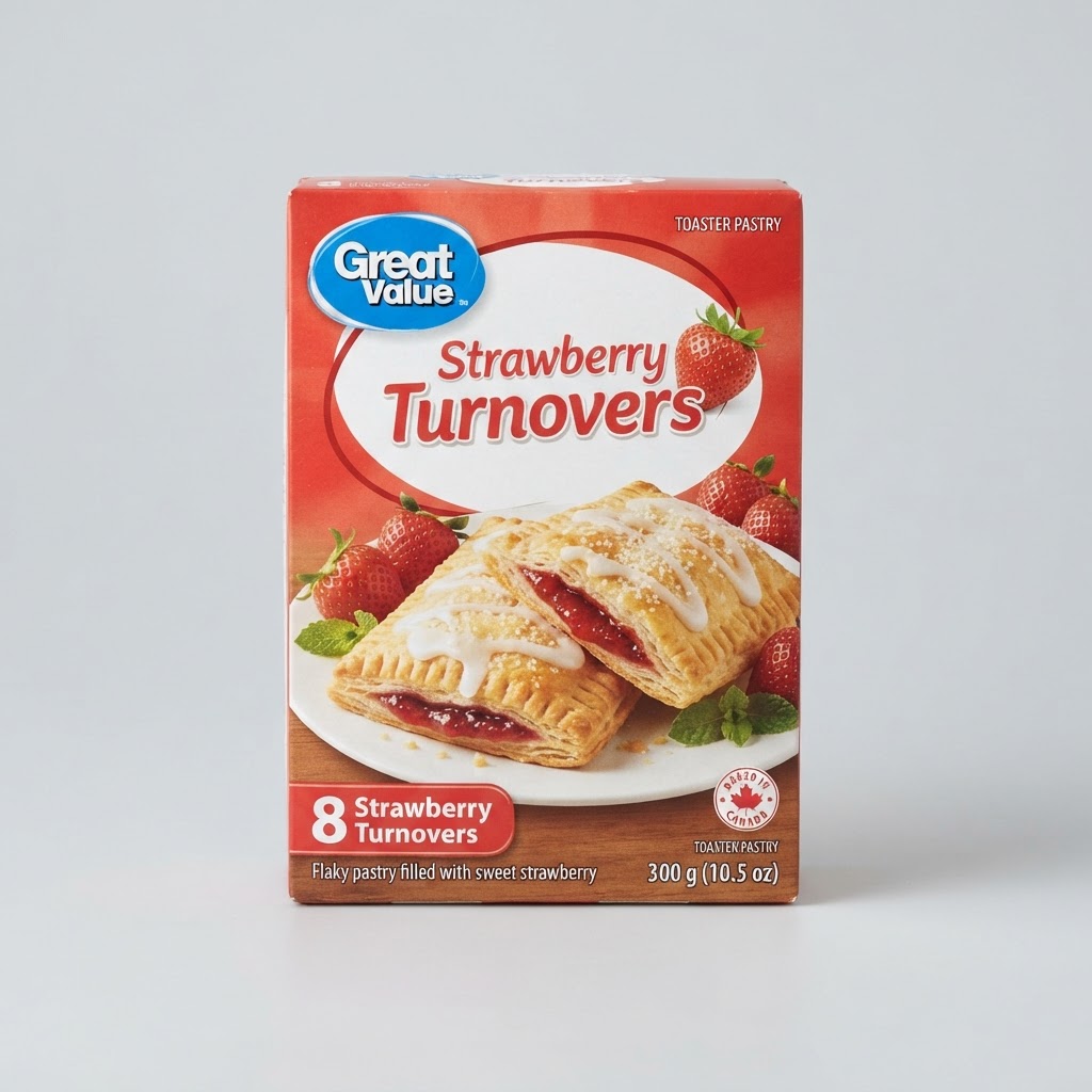 Great Value Strawberry Turnovers