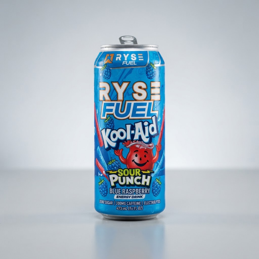 RYSE Fuel Sour Punch Blue Raspberry