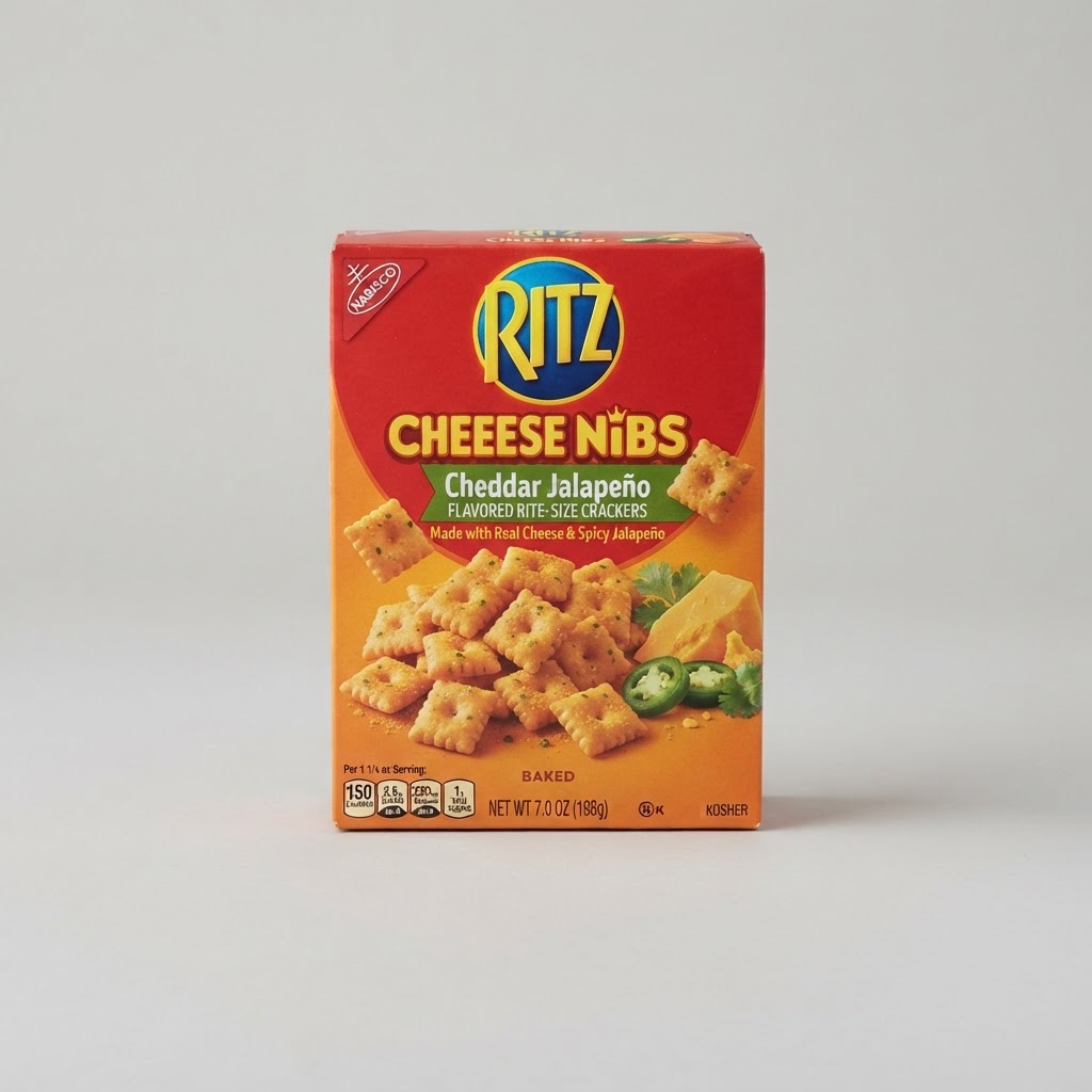 Ritz Cheese Nibs Cheddar Jalapeño