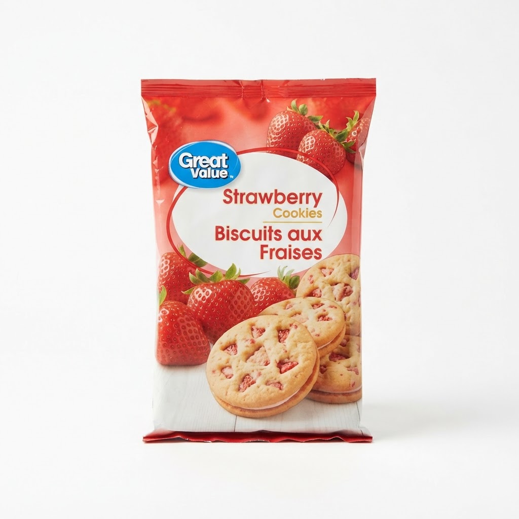 Great Value Strawberry Cookies