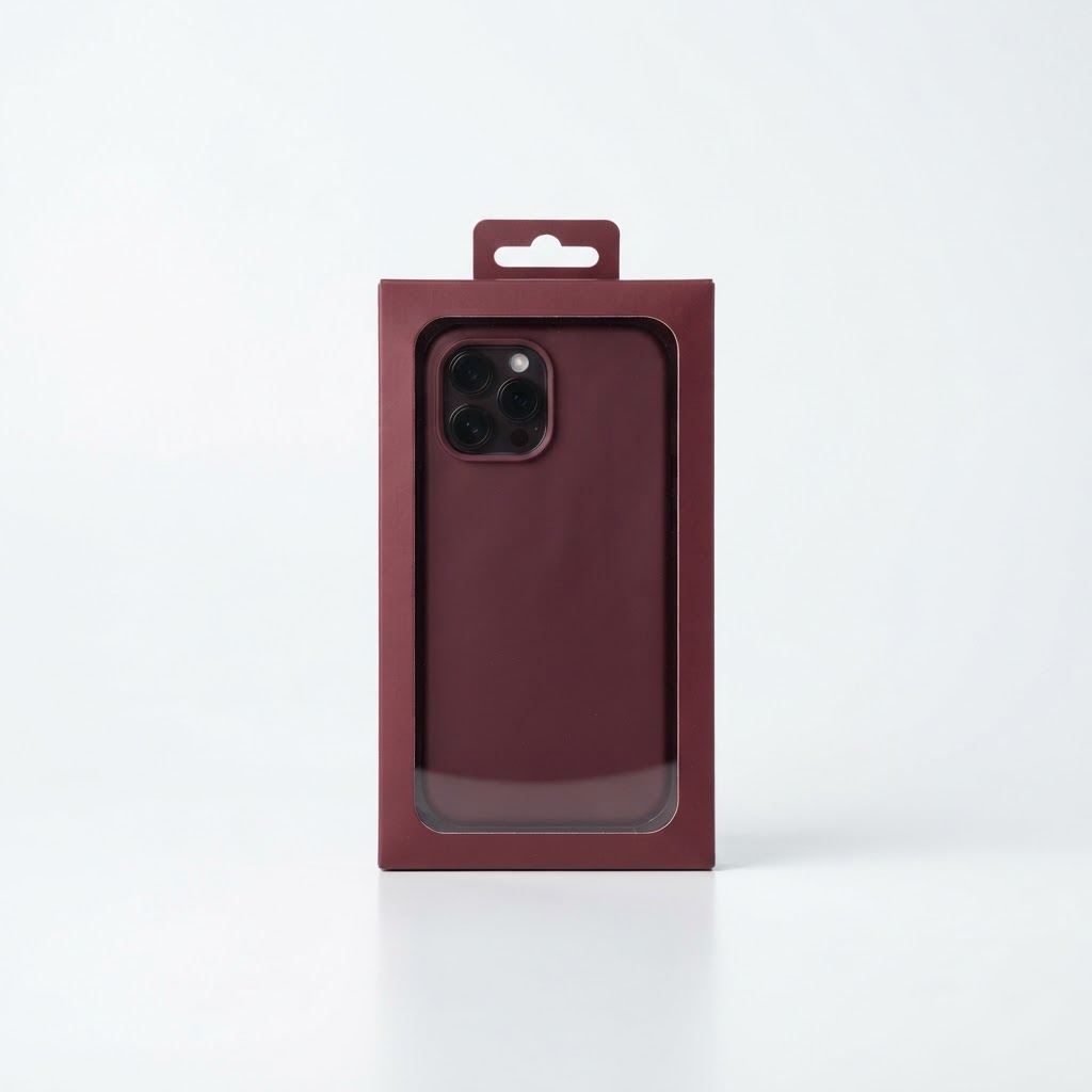 Burgundy Phone Case