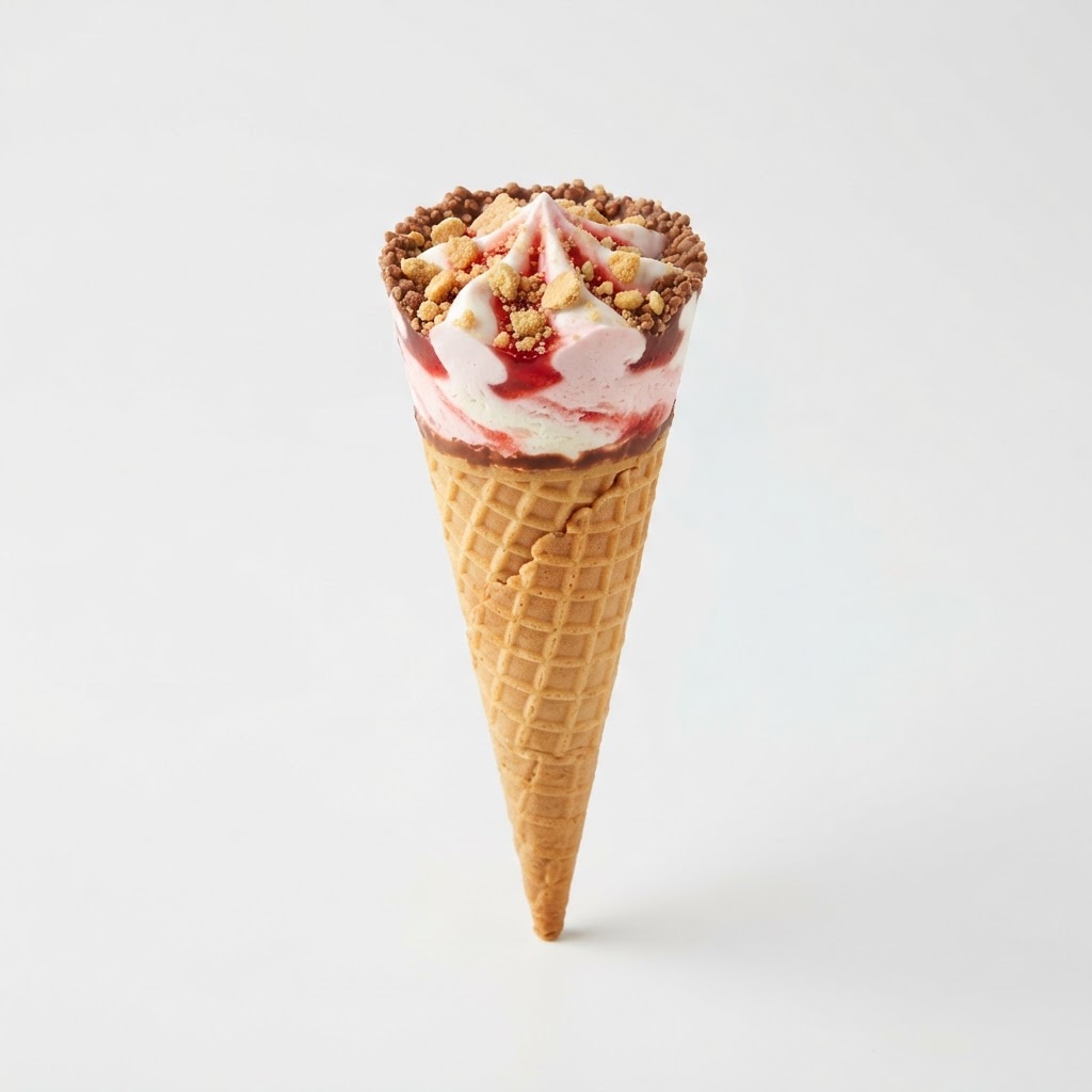 Nestlé Drumstick Strawberry Cheesecake Cone