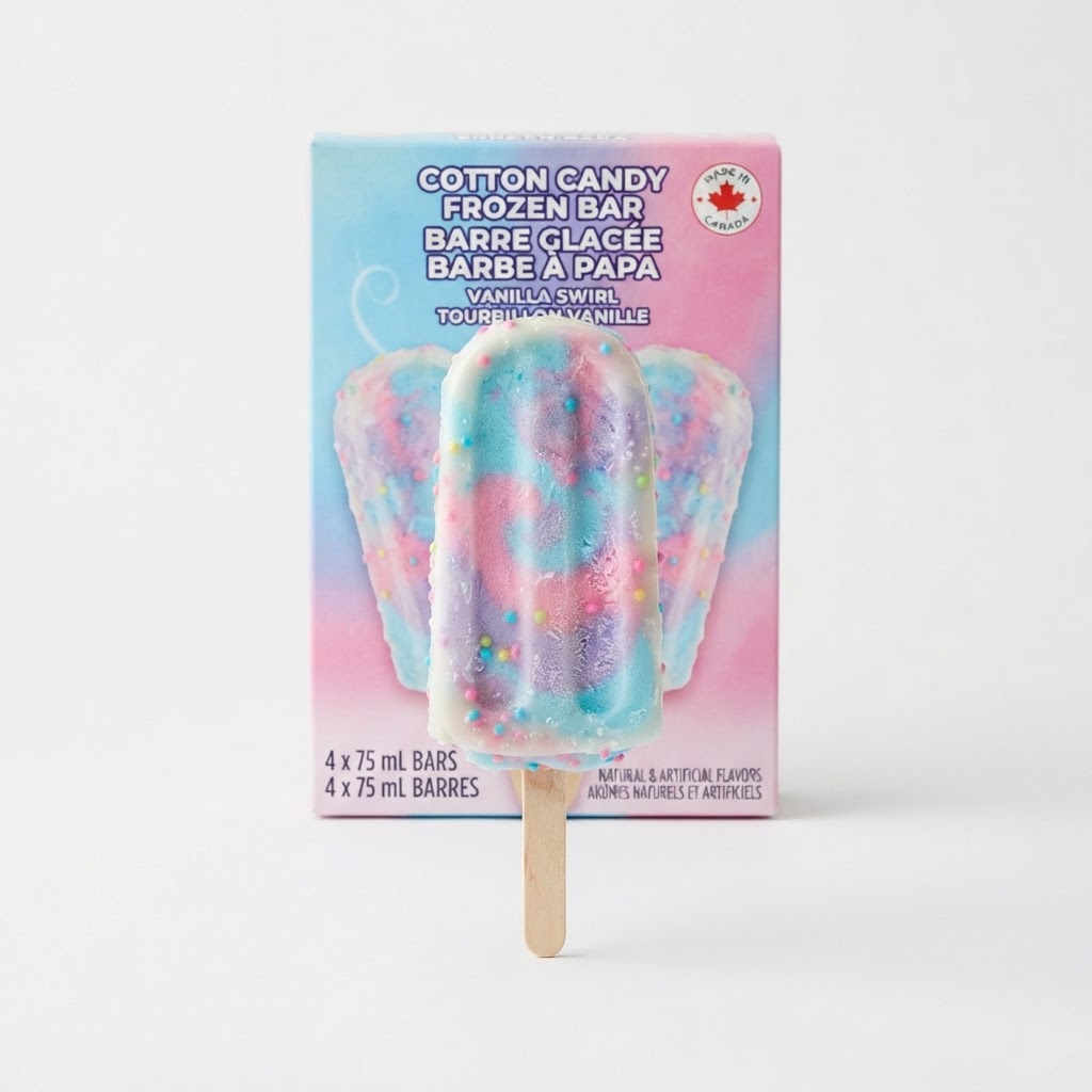 Cotton Candy Frozen Bar