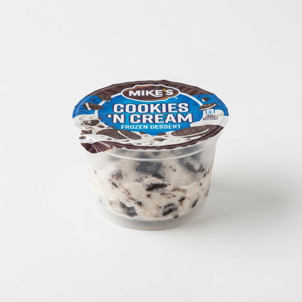 Mike's Cookies 'n Cream Frozen Dessert Cup