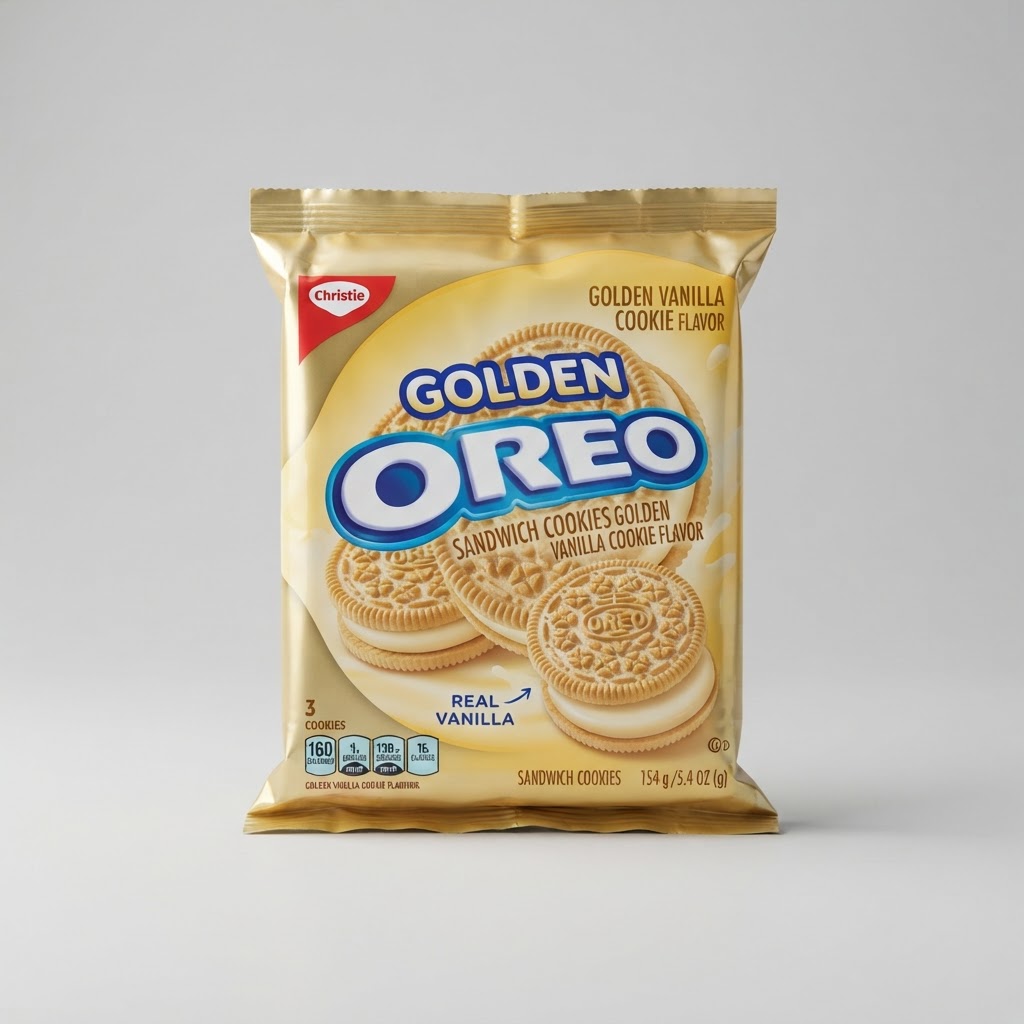 Oreo Golden Sandwich Cookies