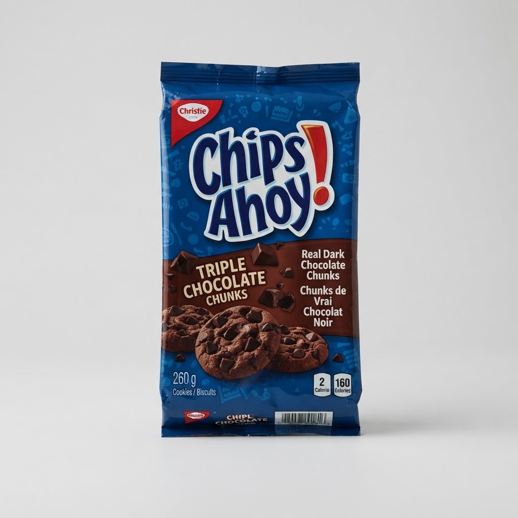 Chips Ahoy! Triple Chocolate Chunks