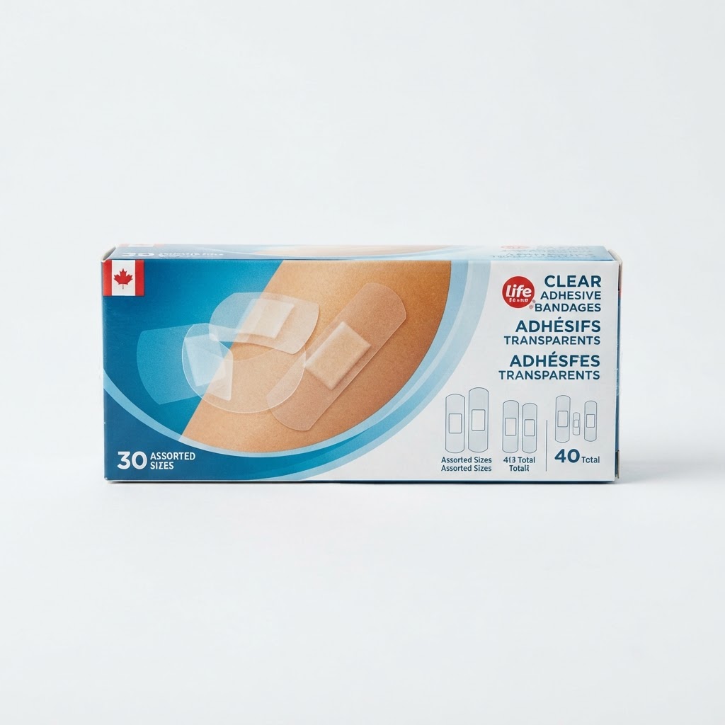Clear Adhesive Bandages