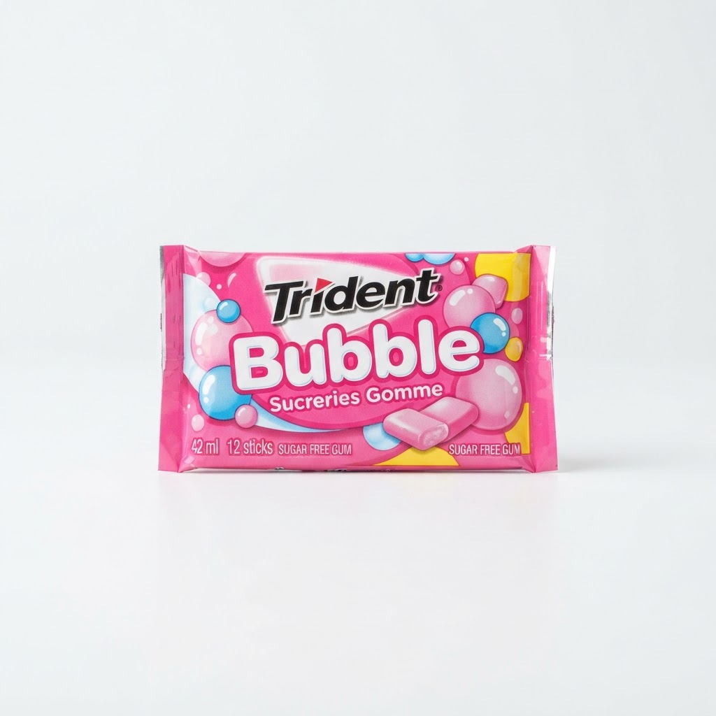 Trident Bubble Gum